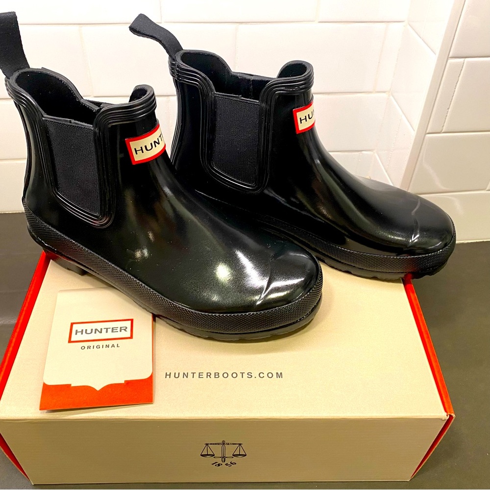 Hunter Original Gloss Chelsea Rain Boot -Women’s